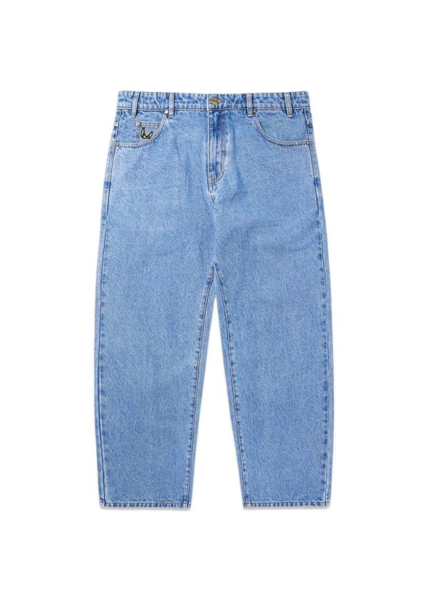 Spinner Denim Jeans - Washed Indigo Fashion