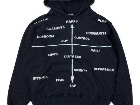 hysteria hoodie - Black Supply