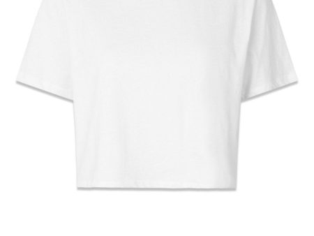 CadakMD crop t-shirt - White on Sale