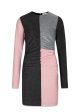 Glitter stretch Dion Max Dress - Metallic Mix Winetasting Hot on Sale