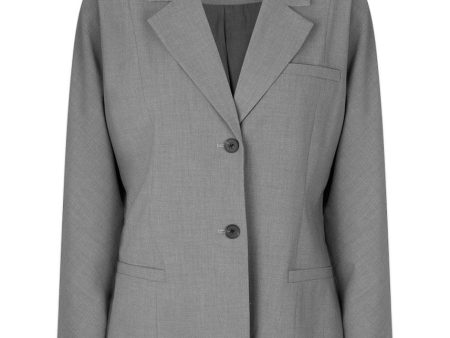 BennyMD Blazer - Grey Melange Fashion