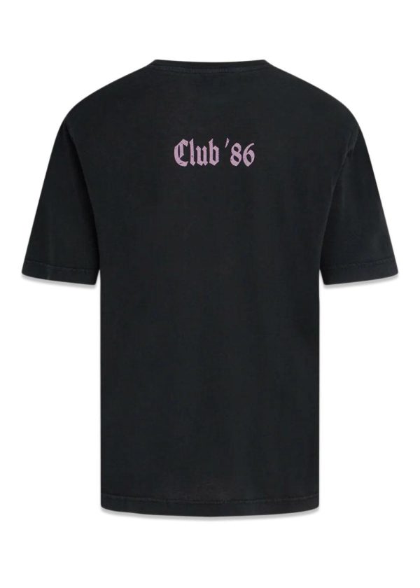 Washed Jersey Dassel Tee - Black Cotton Candy Sale