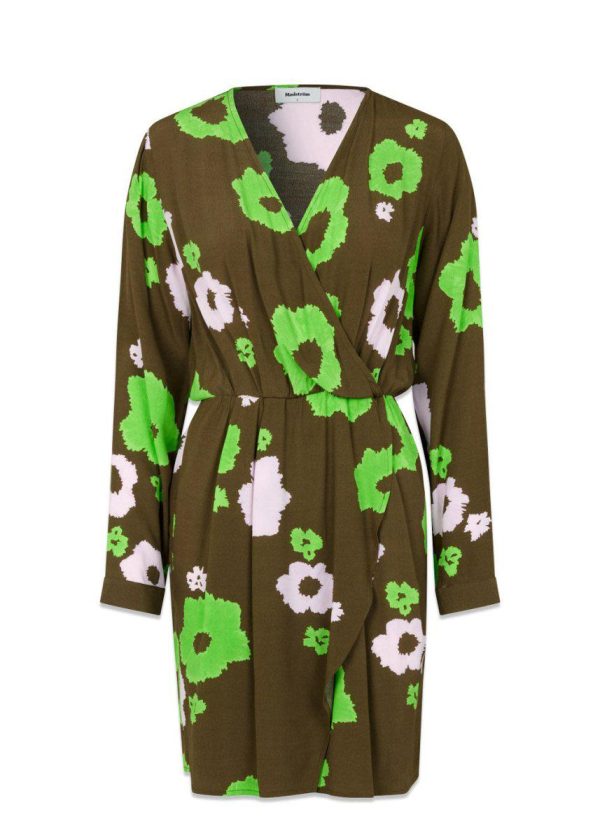 CashMD print dress - Green Sorbet Flower Hot on Sale