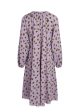 Bumpy Flower Bellini Dress - Brushed Dot Aop Lavendula Online