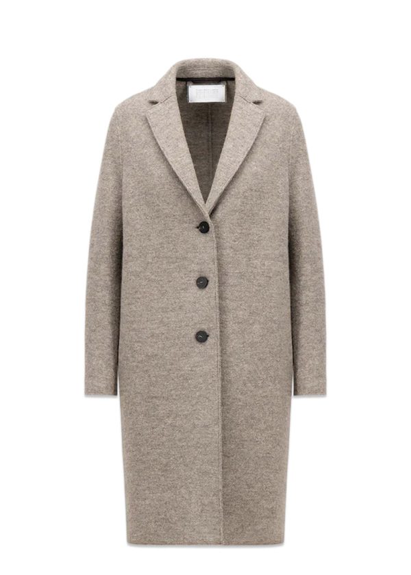 Women overcoat pressed wool - Natural Casha Supply