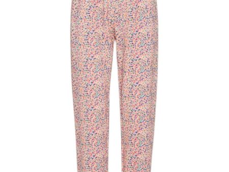 Evie Sweat Pants - Bright Disco Art Print For Cheap