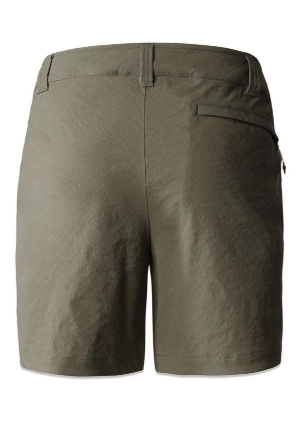 W TRAVEL SHORTS - New Taupe Green Fashion