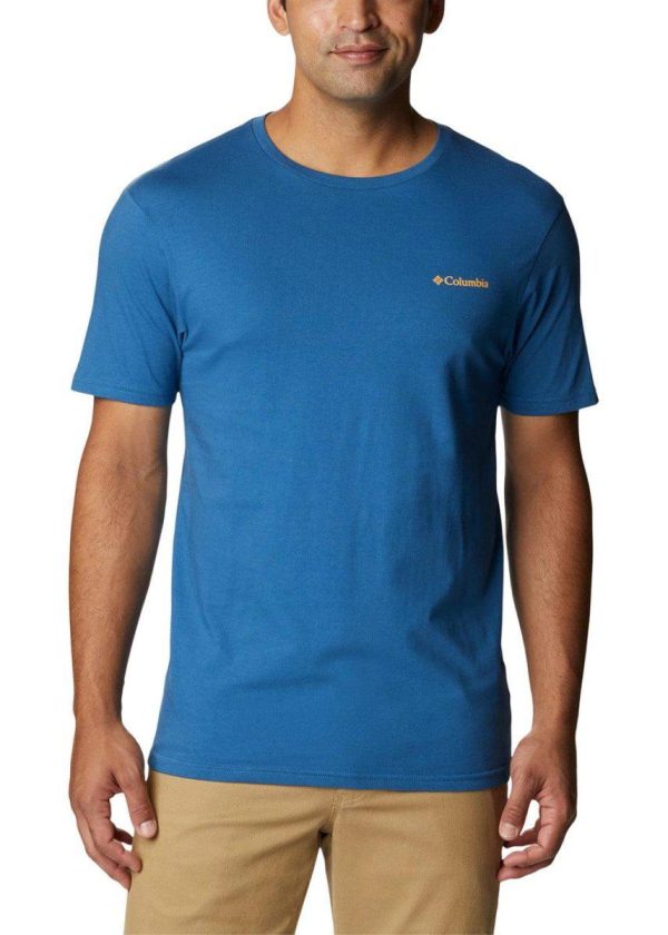 North Cascades™ Short Sleeve Tee - Impulse Blue Online