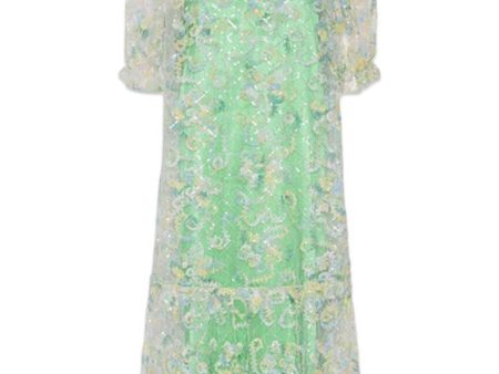 Mila Dress - Green Online now