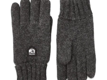 Basic Wool Glove - Charcoal For Sale