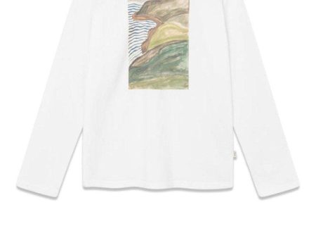 LANDSCAPE LONGSLEEVE - White Cheap